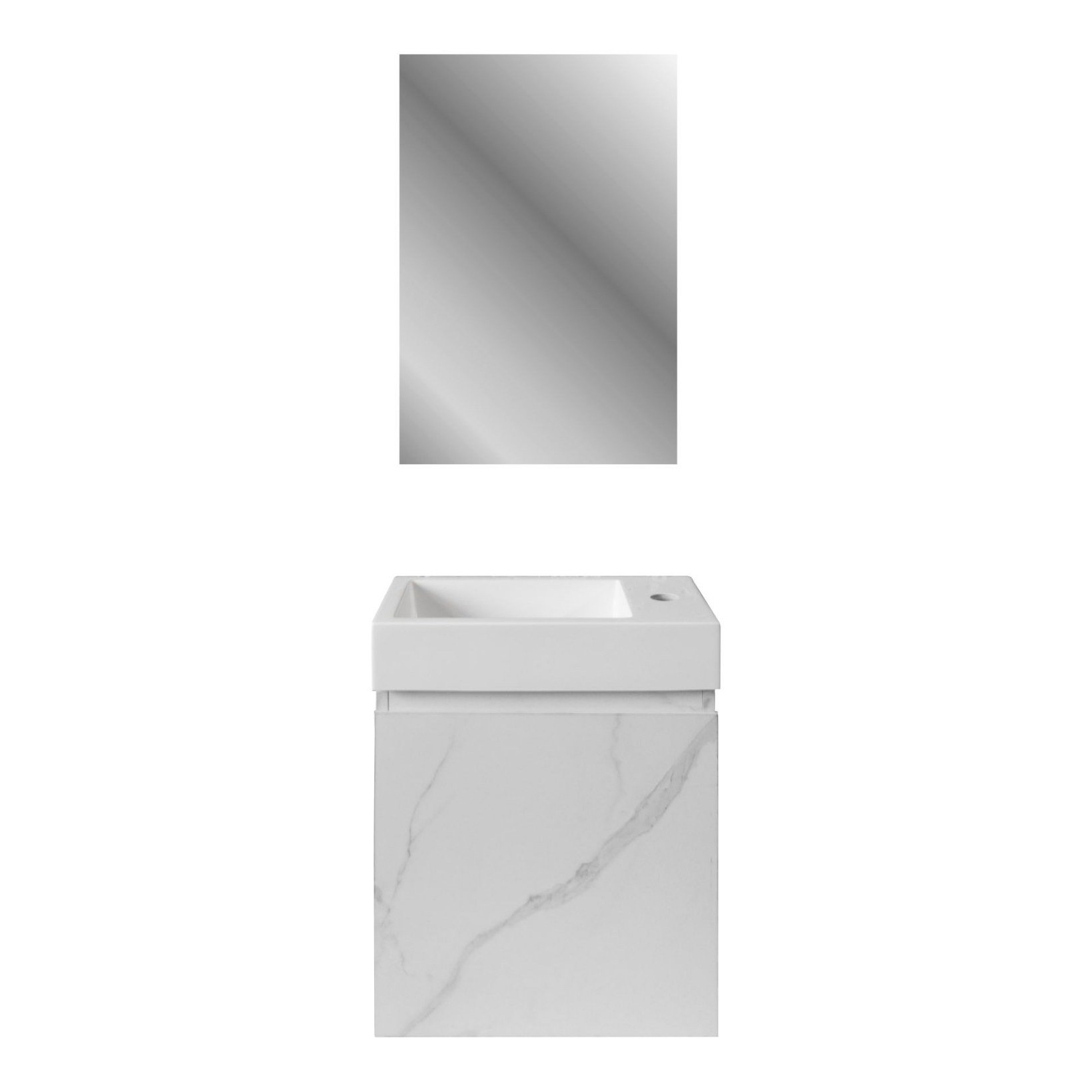 Aloni Mkado toiletmeubelonderkast – deur rechts Secundaire afbeelding