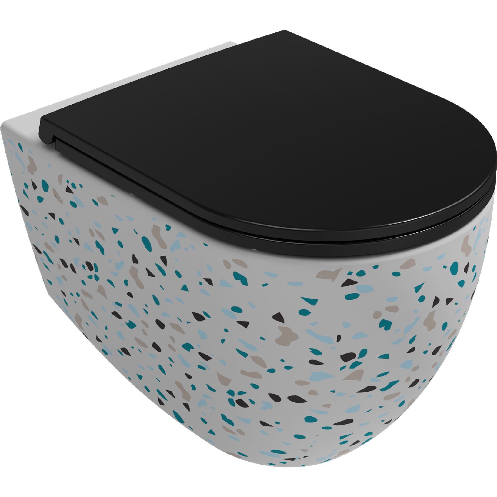 Isvea Infinity Hangtoilet - Terrazzo Hoofdafbeelding