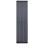 BELRAD Verticale designradiator ovaal dubbel