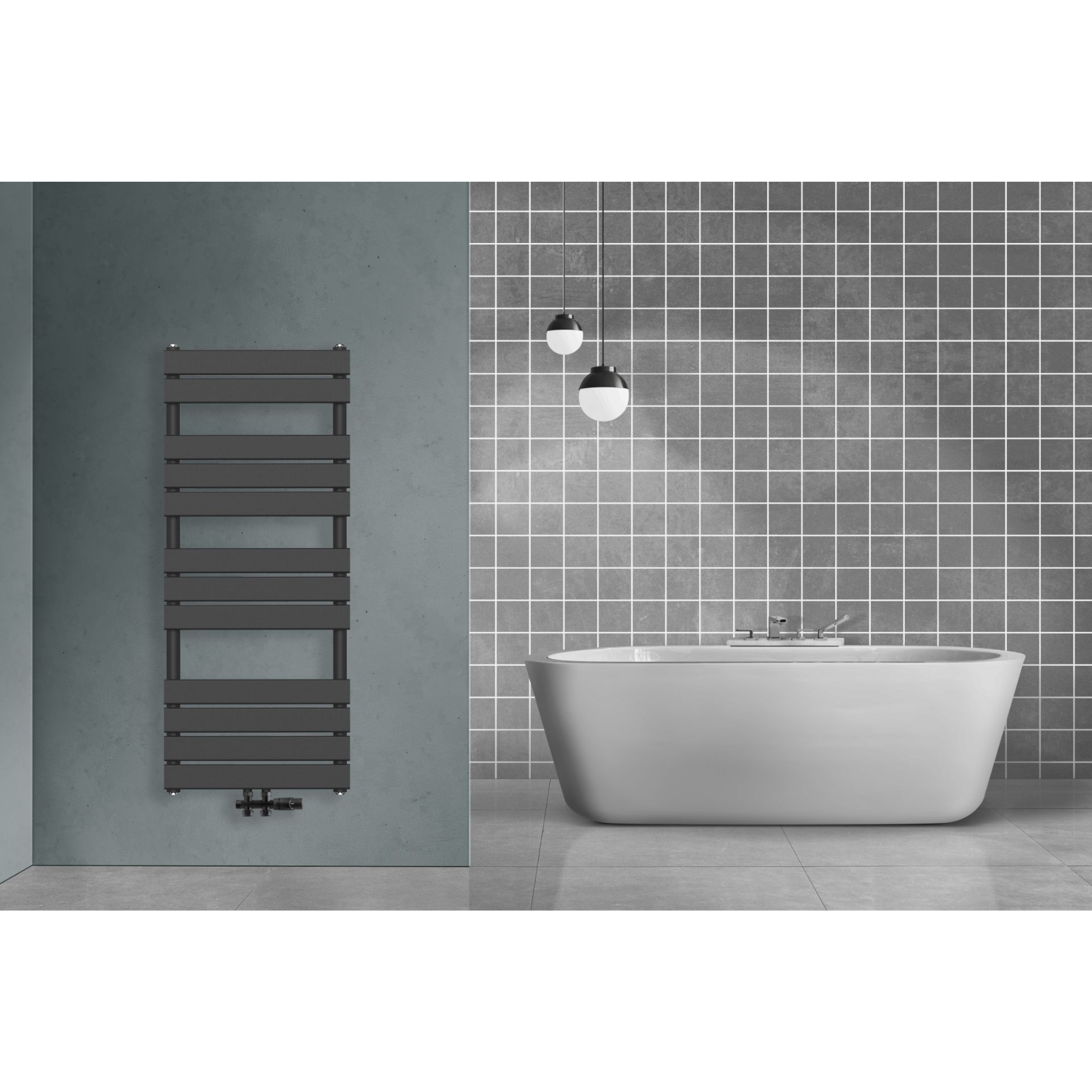 BELRAD Badkamer radiator – Middenaansluiting Secundaire afbeelding
