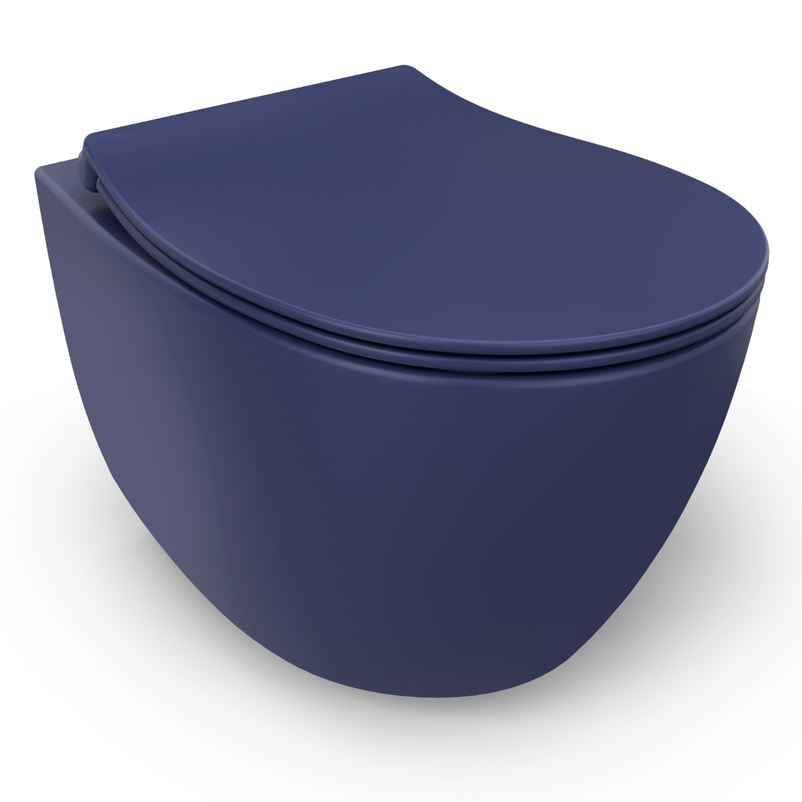 Isvea Sentimenti Hangtoilet - Donkerblauw