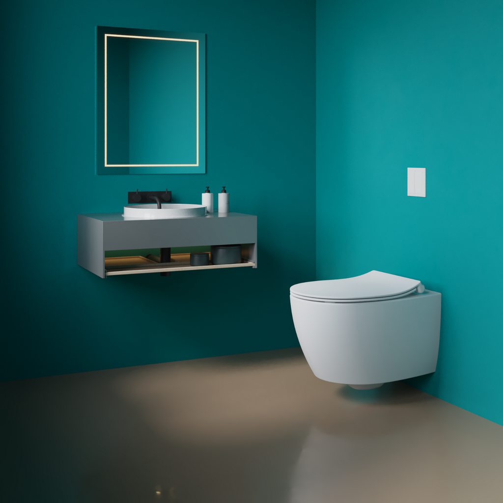 Isvea Sentimenti Hangtoilet - Wit