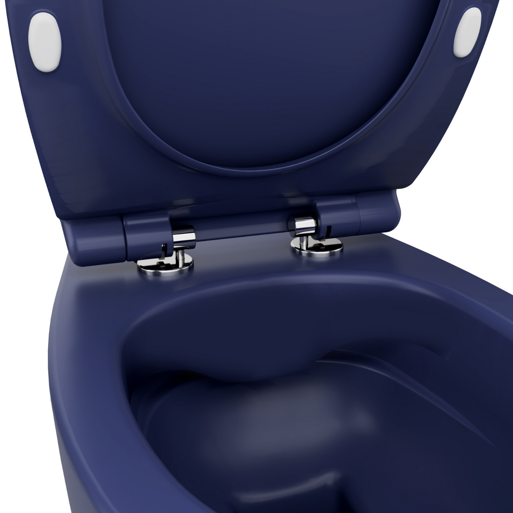 Isvea Sentimenti Hangtoilet - Donkerblauw