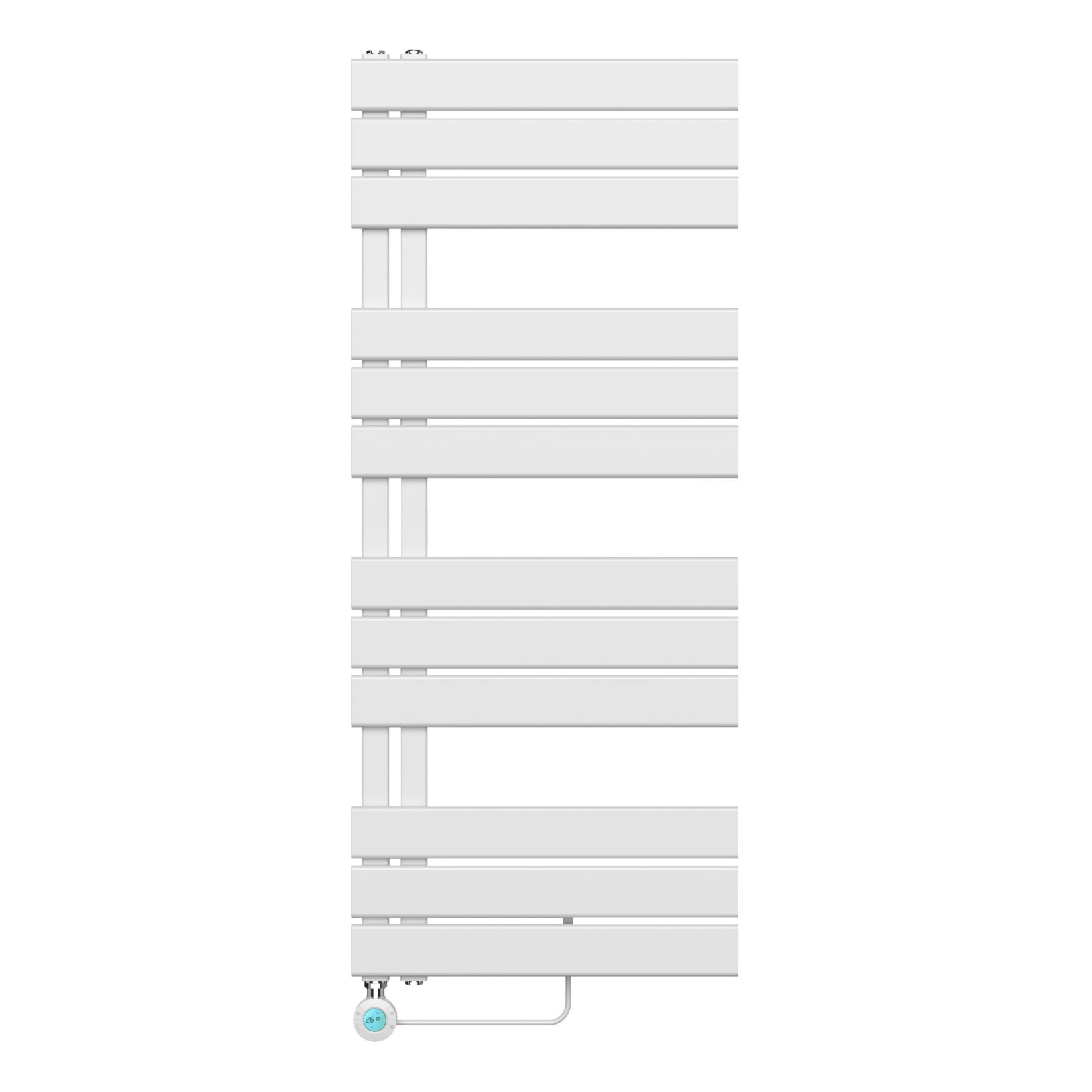 BELRAD Badkamer radiator elektrisch – Linksaansluiting/Combi Hoofdafbeelding