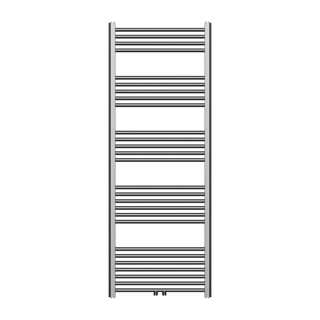 BELRAD Badkamer Radiator Gunmetal Grijs – Middenaansluiting