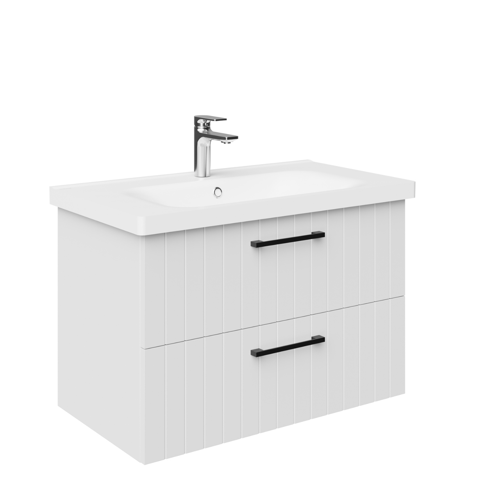 CREAVIT D10 wastafelonderkast – 2 lades – Softclose
