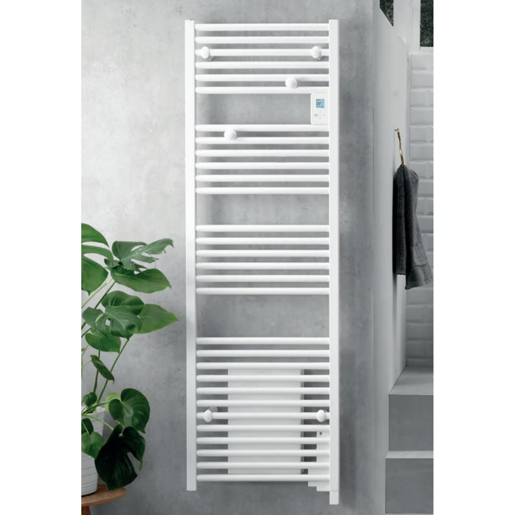 BELRAD Badkamer radiator elektrisch – Digitaal display