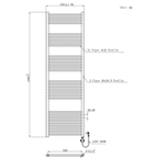 BELRAD Badkamer radiator elektrisch