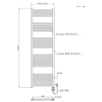 BELRAD Badkamer radiator elektrisch
