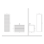 ALONI ELITE wastafelonderkast – Softclose