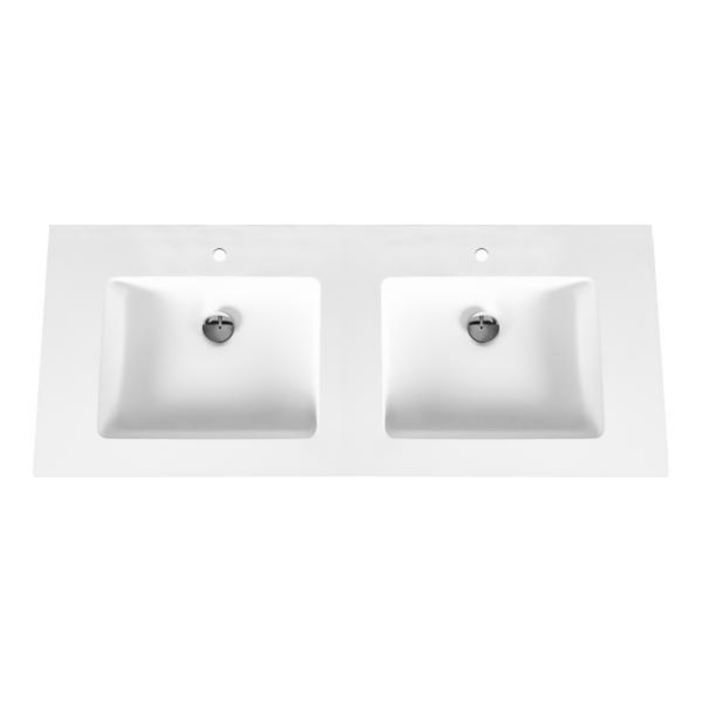 ALONI Solid Surface Dubbele Wastafel
