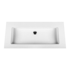 ALONI Solid Surface Wastafel – Zonder Kraangat
