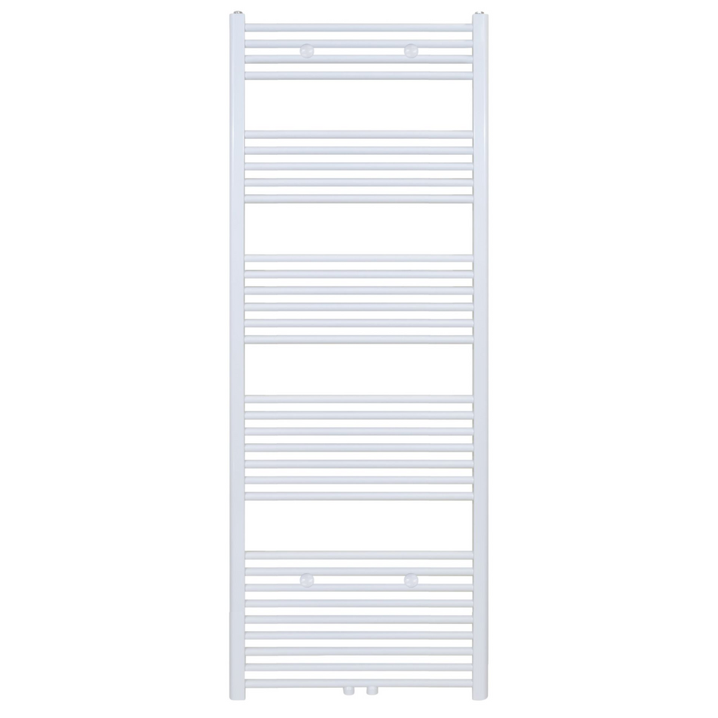 BELRAD Badkamer Radiator Mat Wit Geborsteld – Middenaansluiting