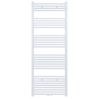 BELRAD Badkamer Radiator Mat Wit Geborsteld – Middenaansluiting