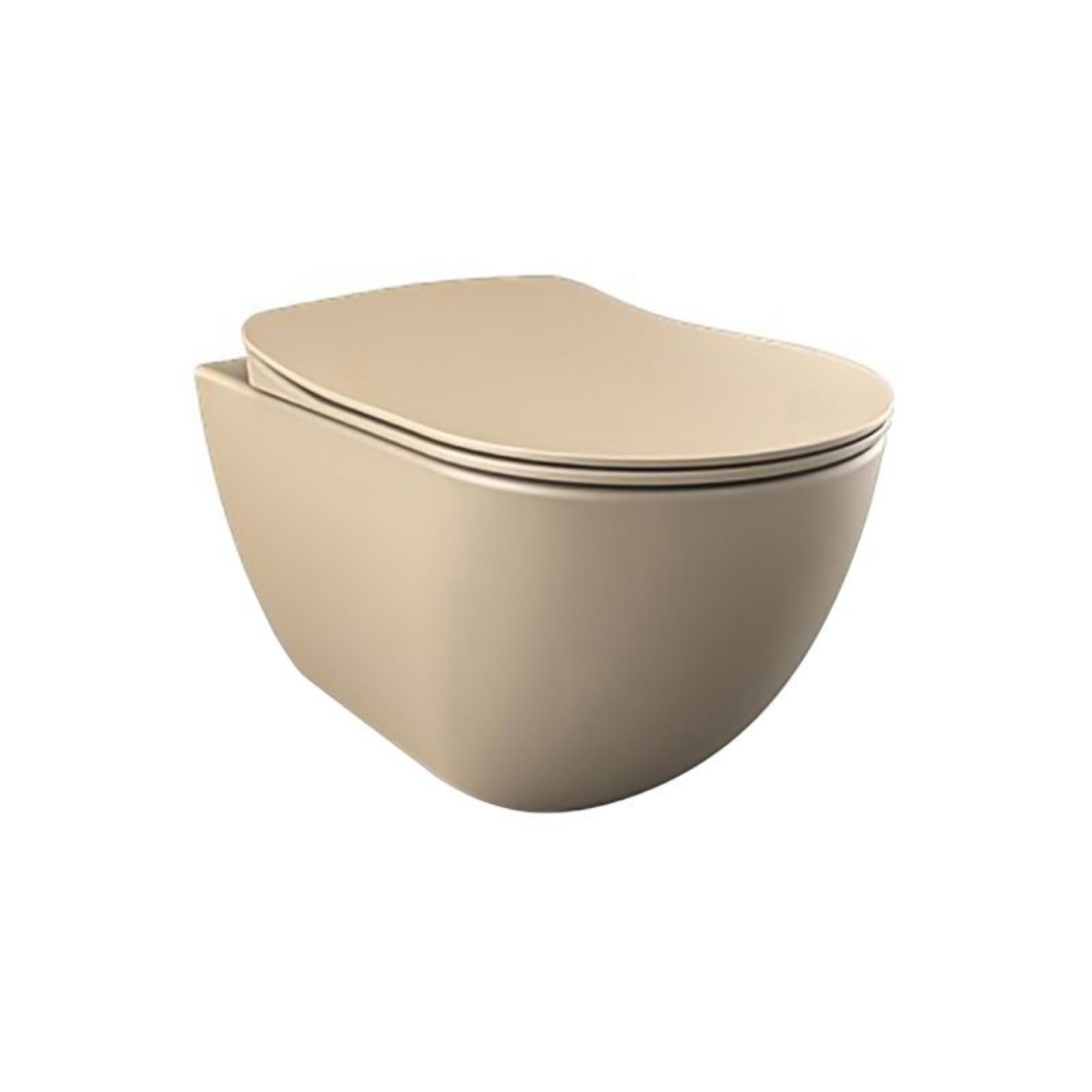 Creavit Rimoff hangtoilet / ophang WC met RVS sproeier (bidet) – enkel koud water Hoofdafbeelding