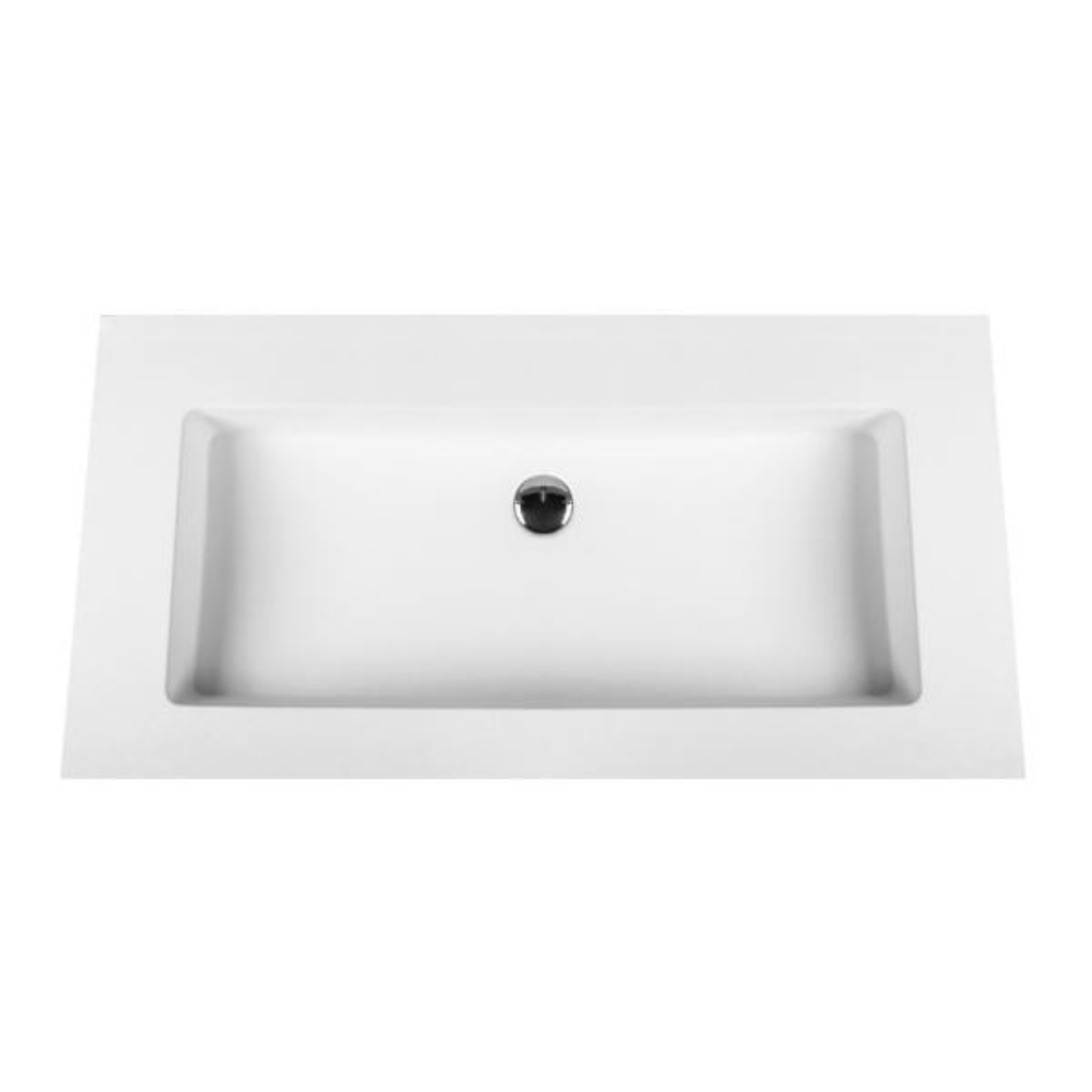 ALONI Solid Surface Wastafel – Zonder Kraangat