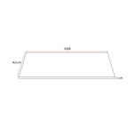 ALONI Solid Surface Wastafelblad