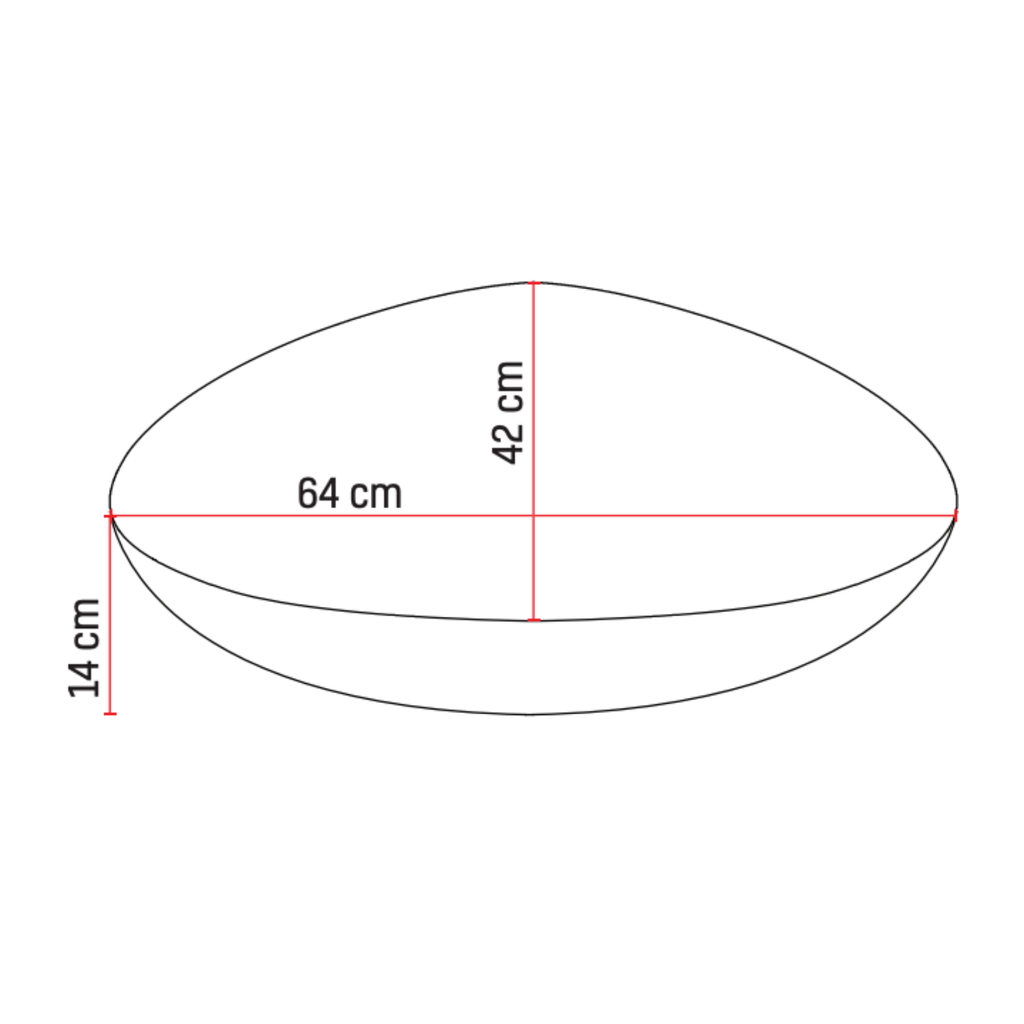 ALONI Corona Solid Surface Wastafel