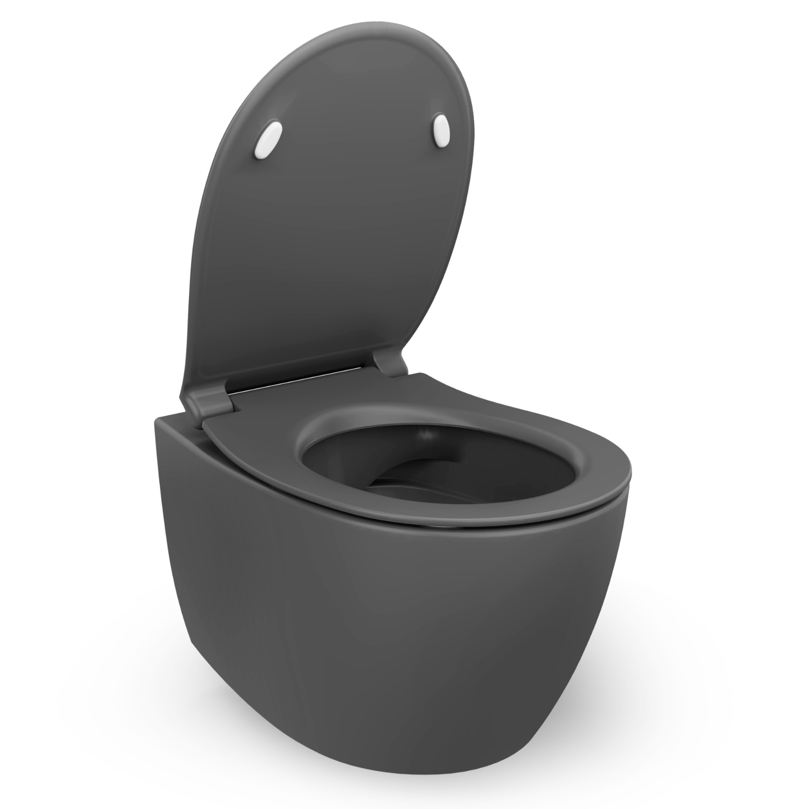 Isvea Sentimenti Hangtoilet - Antraciet