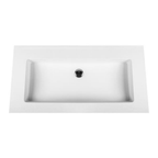 ALONI Solid Surface Wastafel – Zonder Kraangat