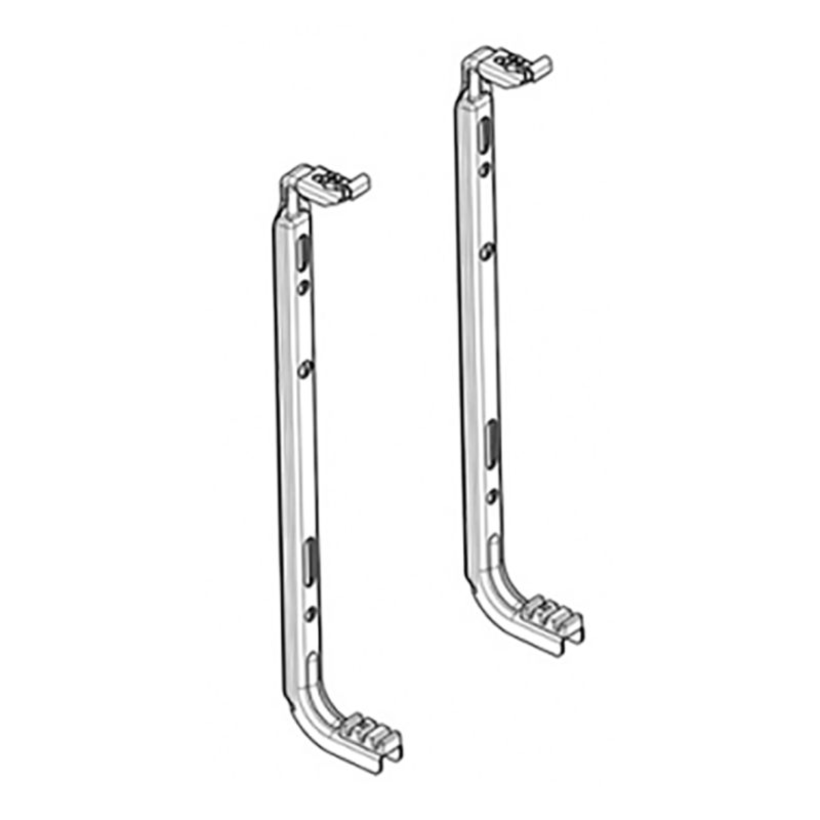 BELRAD J-console voor standaard radiator H300 – Metaal Hoofdafbeelding