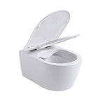 Aloni Pro hangtoilet / ophang WC – randloos – met zitting – compact 49 cm