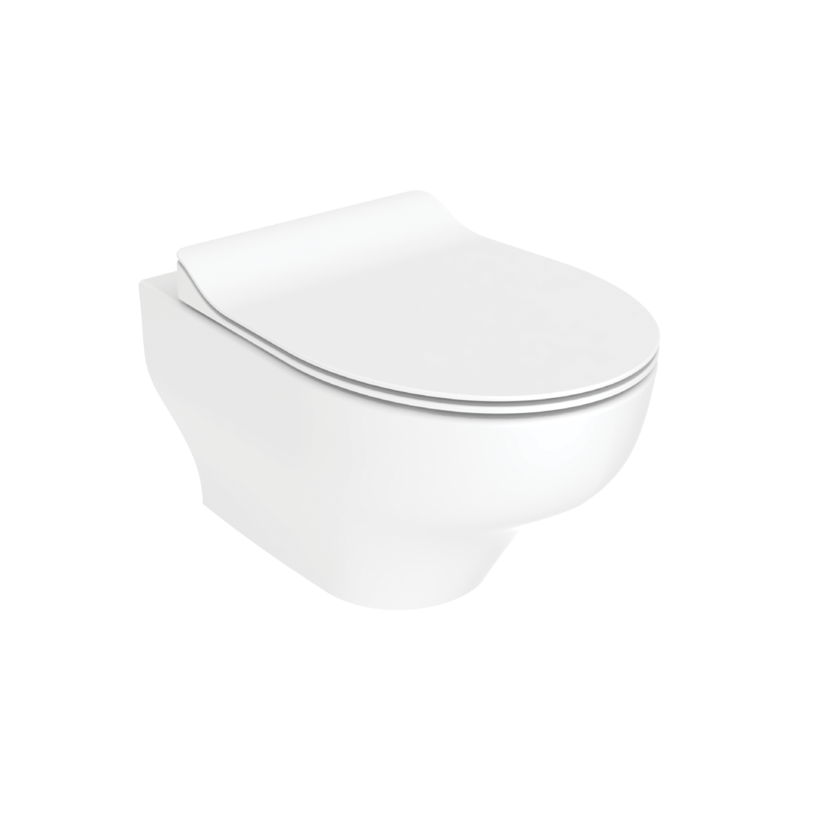 Creavit Ness hangtoilet / ophang WC – tornado flush – randloos Hoofdafbeelding