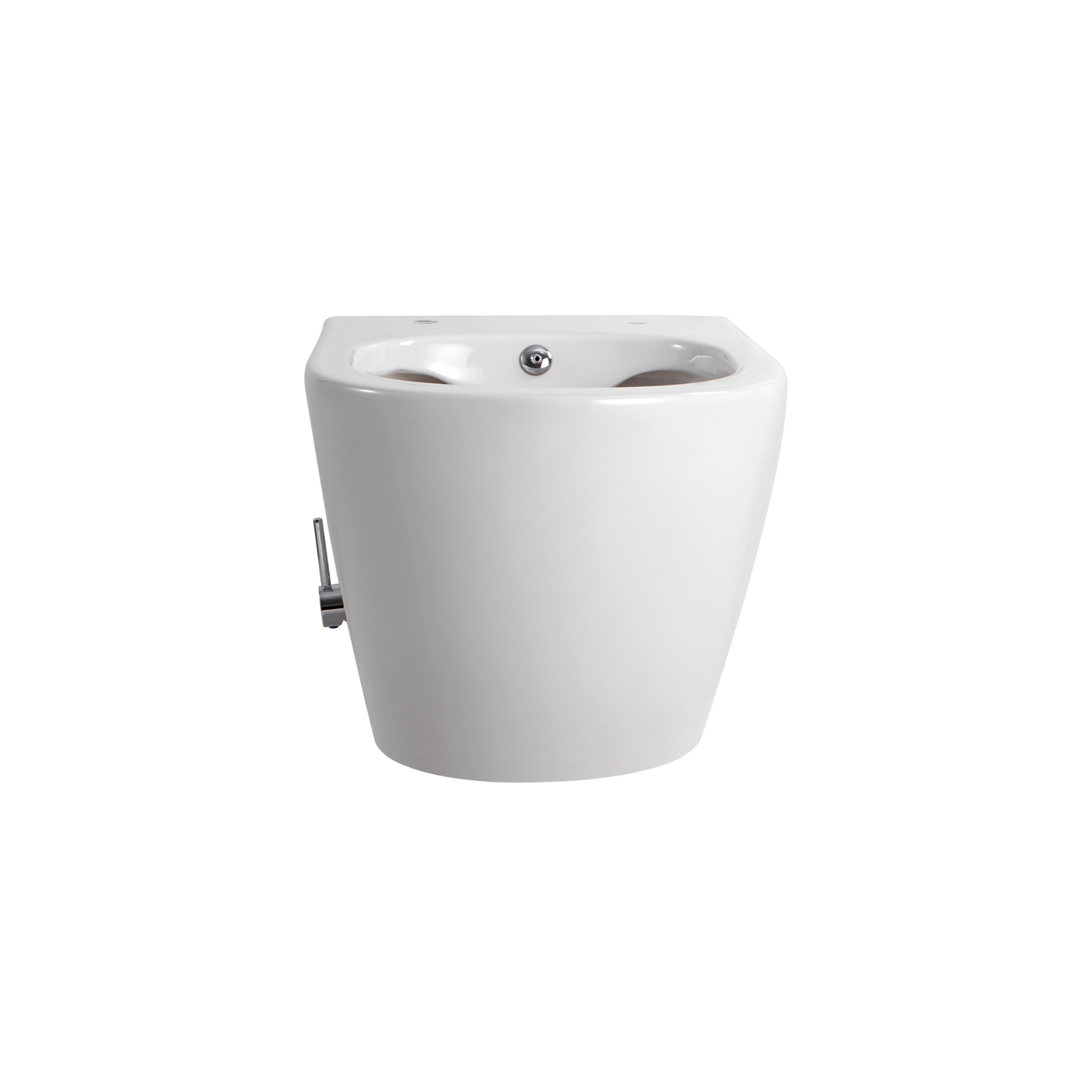 Creavit Darlo hangtoilet / ophang WC met bidet – randloos – koud water – compact 49 cm