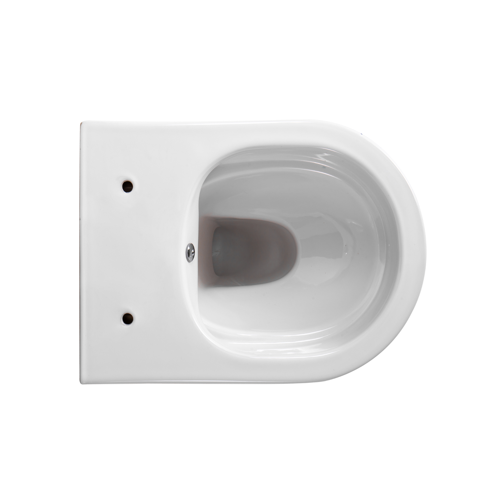 Creavit Darlo hangtoilet / ophang WC met bidet – randloos – koud & warm water – compact 49 cm