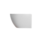 Creavit Darlo hangtoilet / ophang WC met bidet – randloos – koud & warm water – compact 49 cm