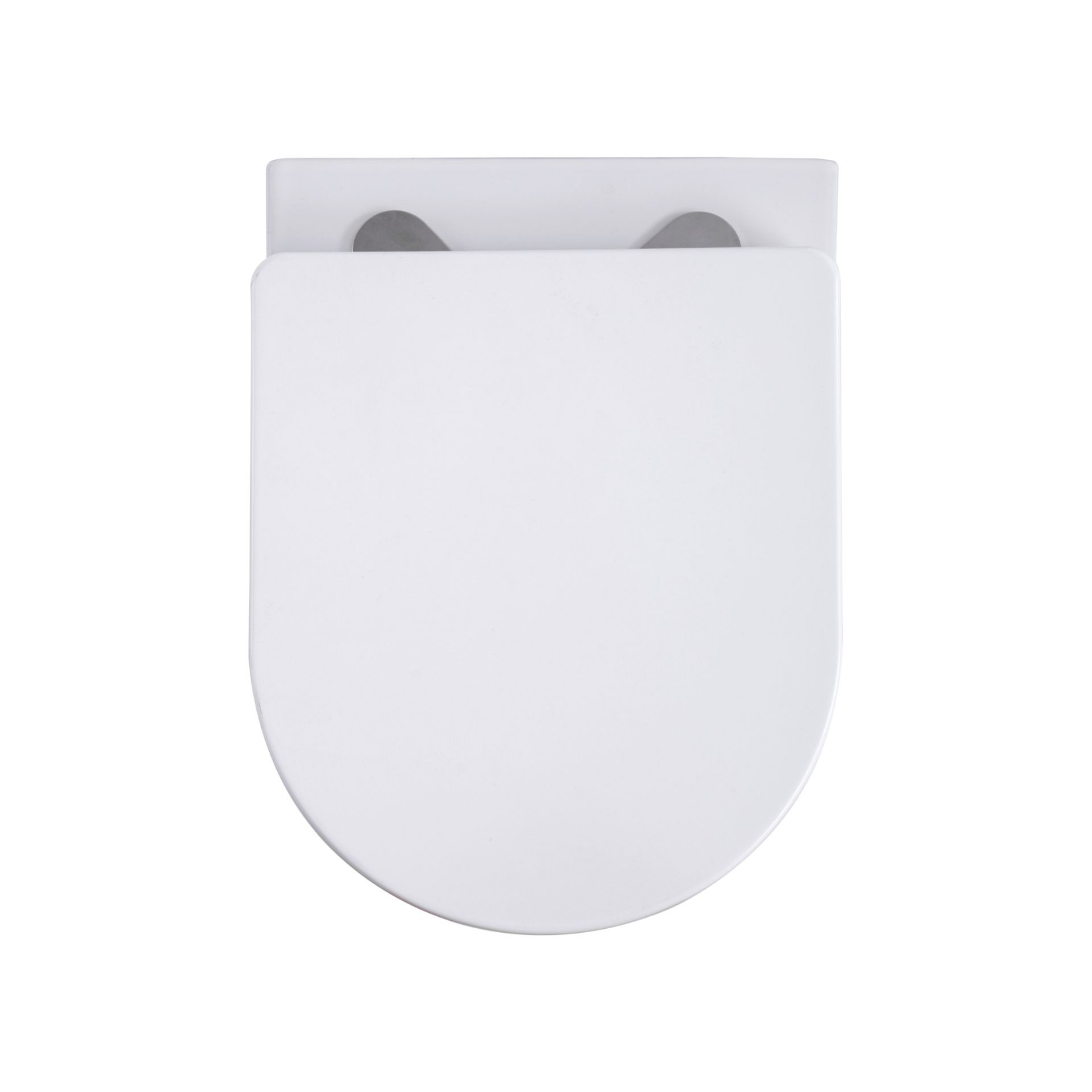 Aloni Pro hangtoilet / ophang WC – tornado flush – randloos – met zitting – compact 49 cm