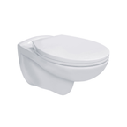 Aloni Pro hangtoilet / ophang WC – randloos – met zitting – thermoplast (PP)