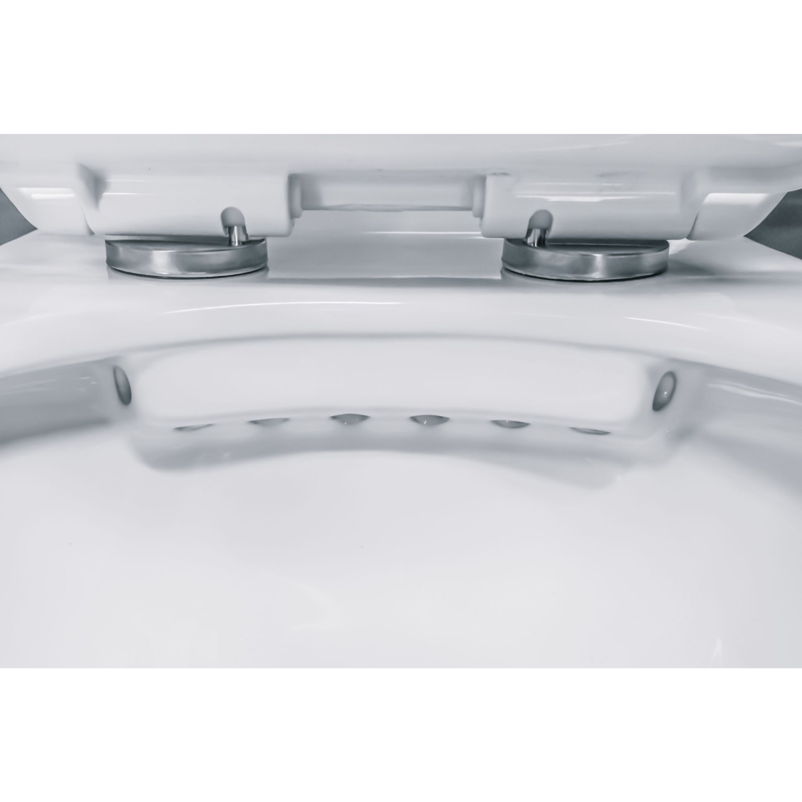 Aloni Pro hangtoilet / ophang WC – randloos – met zitting – thermoplast (PP)