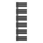 BELRAD Badkamer Radiator Mat Zwart – Linkeraansluiting/Combi