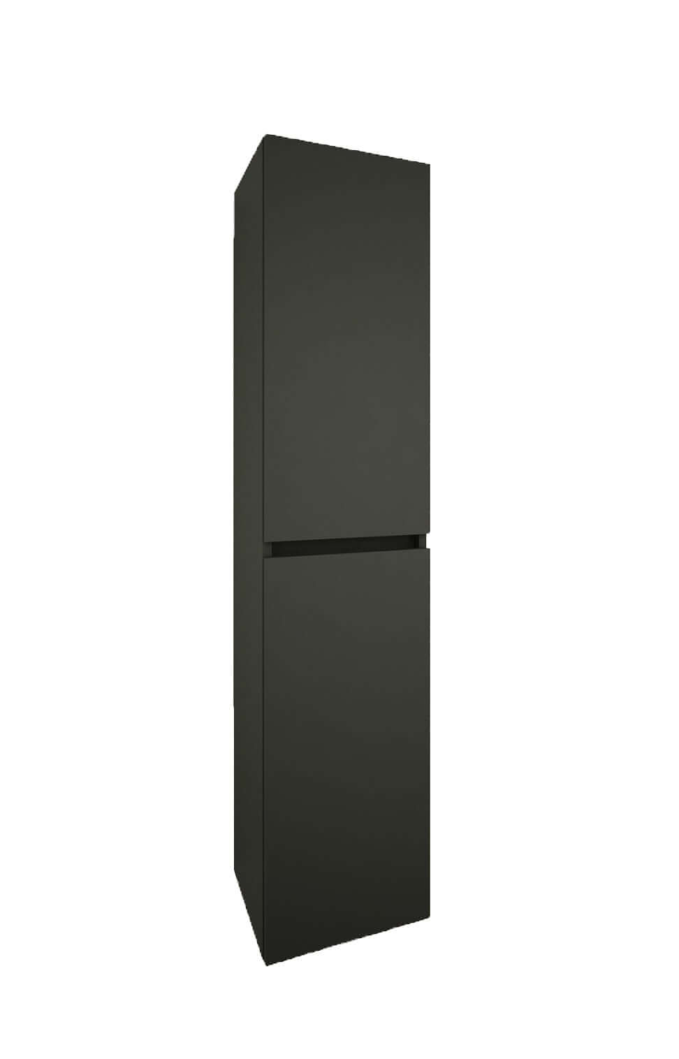 Marmaris kolomkast 160x35x35 cm mat zwart