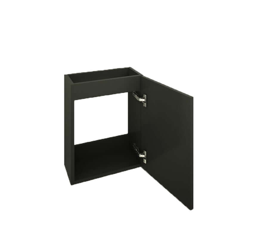 Marmaris fonteinkast 40 cm mat zwart Secundaire afbeelding