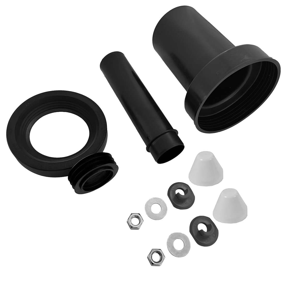 Wandcloset aansluitset 90-110 mm 180 mm Secundaire afbeelding