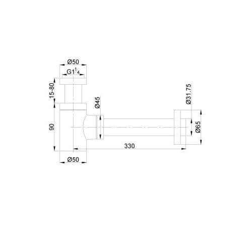 Mat Wit Fonteinset Wiesbaden Kleur Mat Zwart (Kraangat Links) Secundaire afbeelding