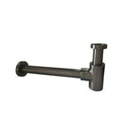 Carrara Marmer Look Fonteinset Wiesbaden in Gun Metal Kleur (Kraangat Links)