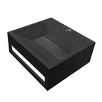 Julia Fountain Wiesbaden 30x28x12,5 cm Solid Surface Mat Zwart