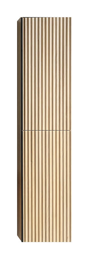 Ribbella kolomkast met 2 deuren 160 x 36 x 30 cm naturel eik Hoofdafbeelding