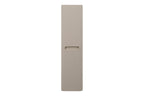 Sulora kolomkast afgeronde hoeken geribbeld 160 x 40 x 35 cm mat beige