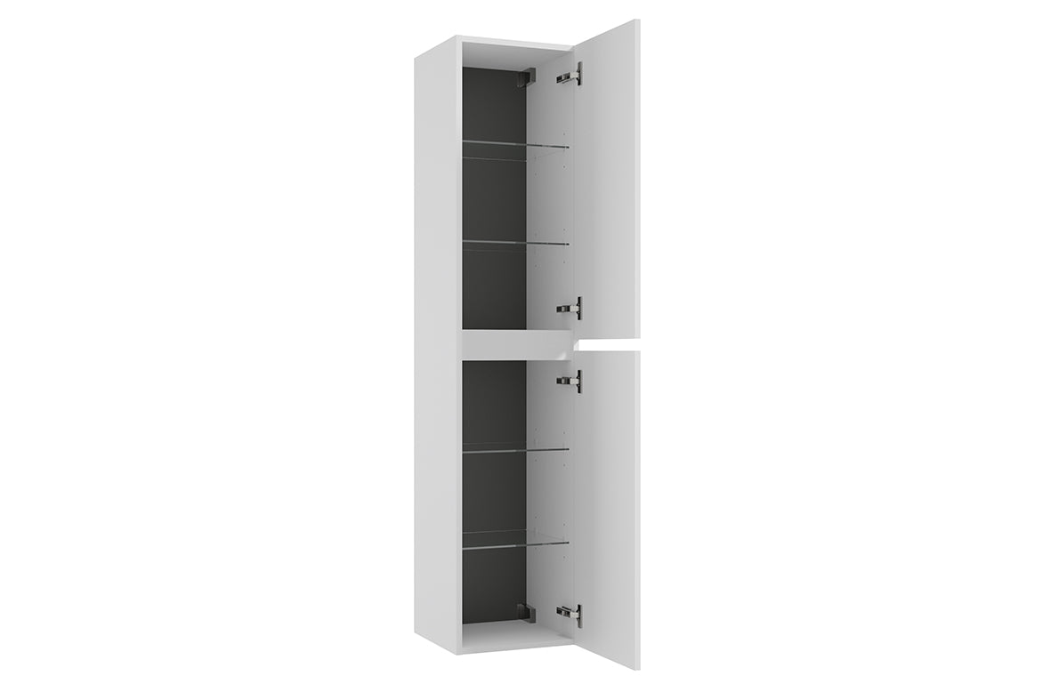 Alvara kolomkast 160x35x35 cm mat wit Secundaire afbeelding