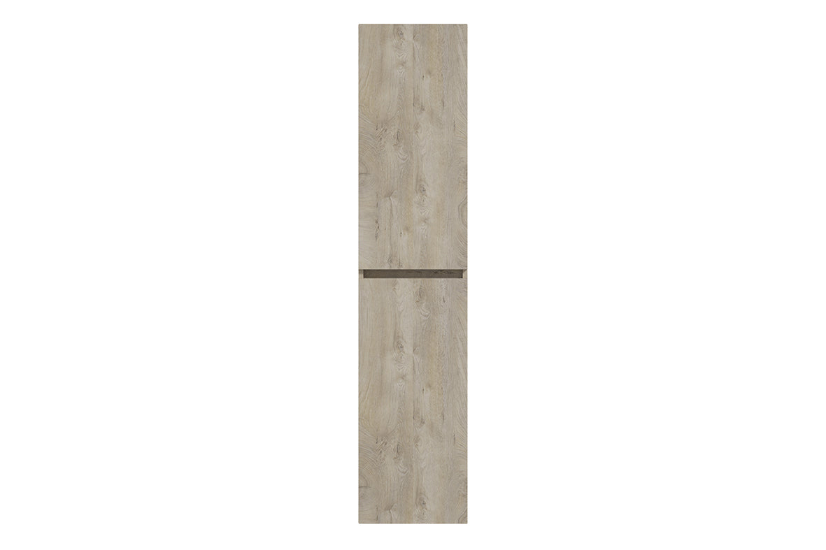 Alvara kolomkast 160x35x35 cm grijs eiken Hoofdafbeelding