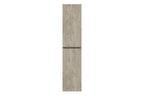 Alvara kolomkast 160x35x35 cm grijs eiken
