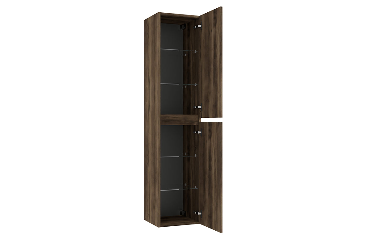 Alvara kolomkast 160x35x35 cm donker eiken