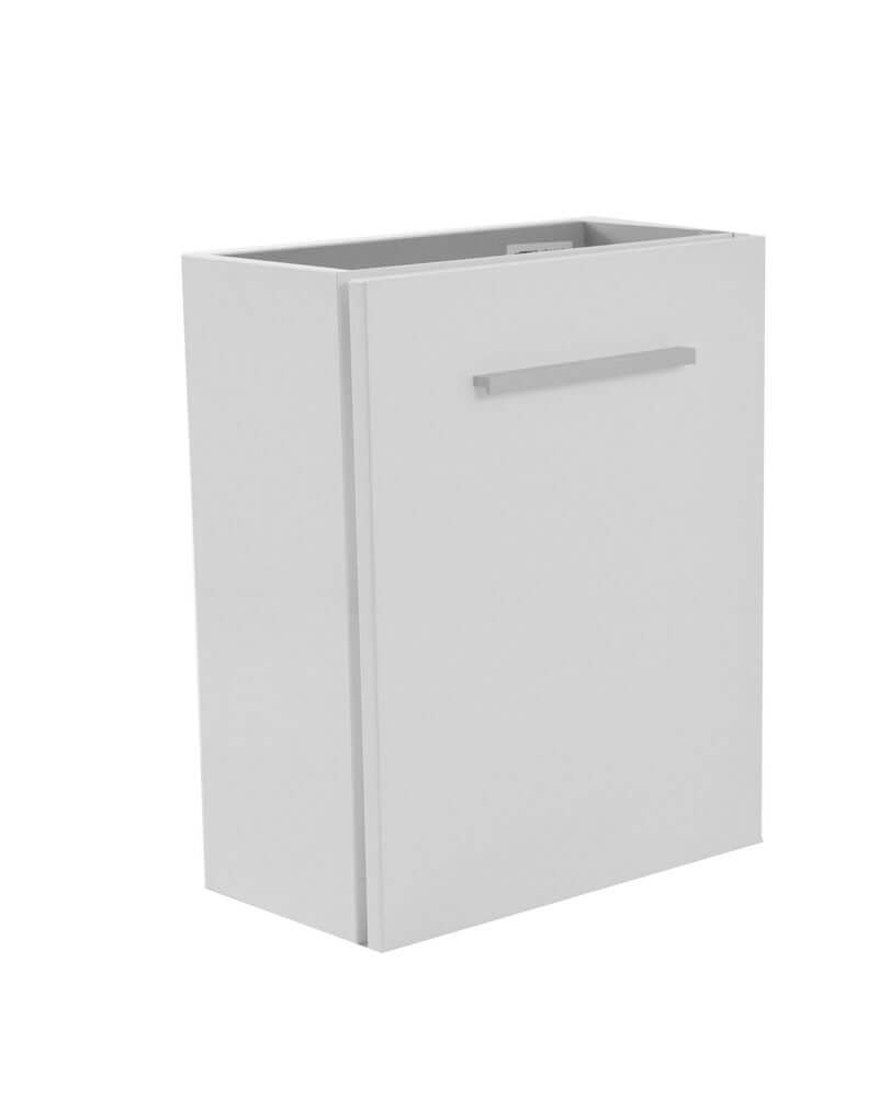 Zenti fonteinkast 40 x 22 cm glans wit Hoofdafbeelding