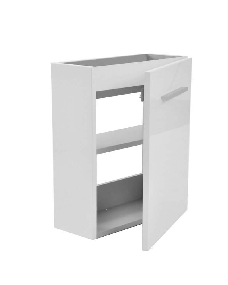 Witte Fonteinkast Wiesbaden Vision L/R 1 Deur 40X21 Secundaire afbeelding