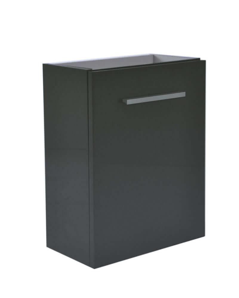 Zenti fonteinkast 40 x 22 cm hoogglans grijs Hoofdafbeelding