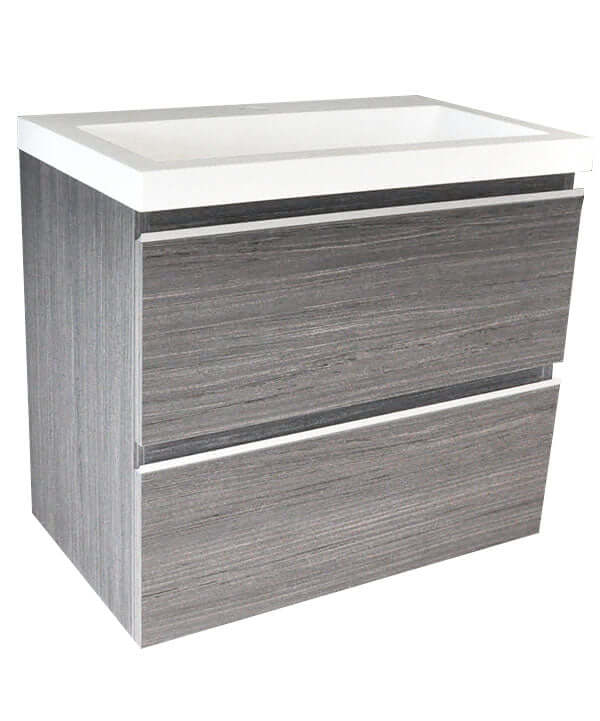 Shall onderkast 60 x 36 cm houtnerf grijs Hoofdafbeelding